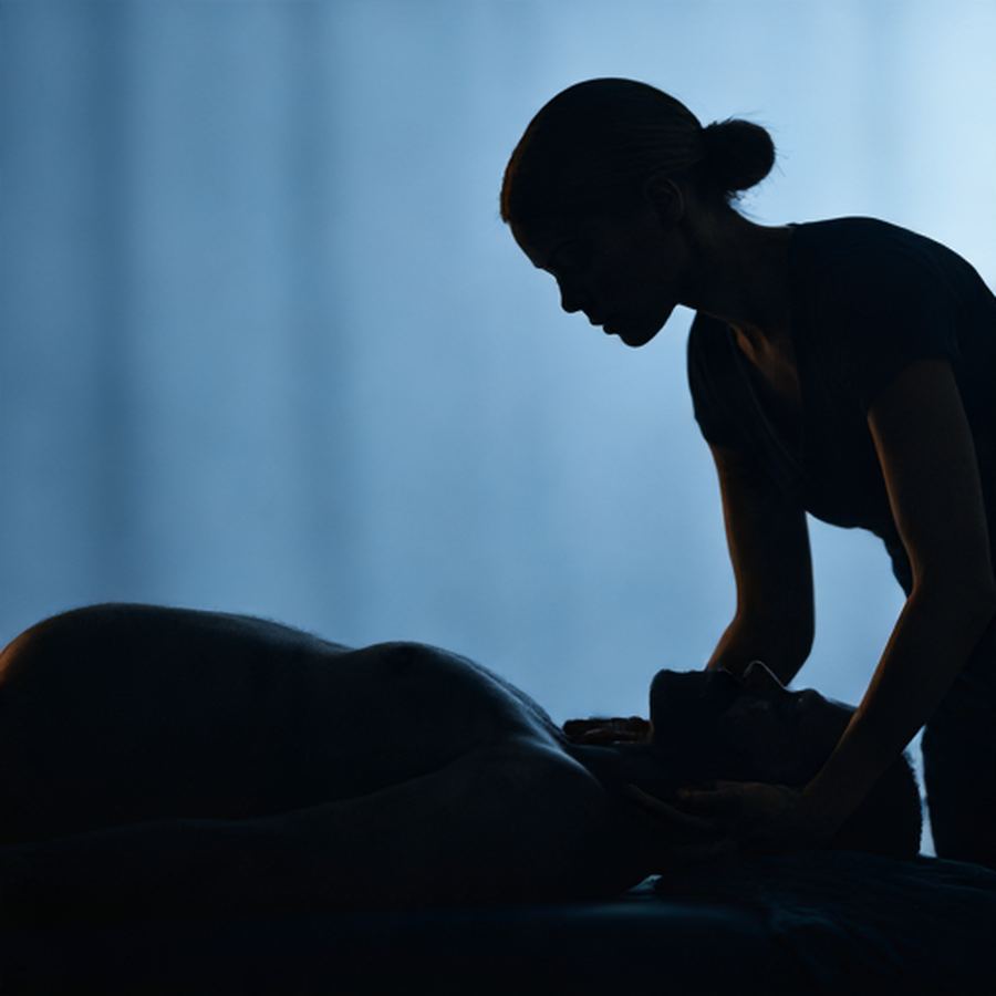 Sheba giving a massage